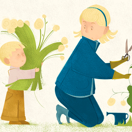 Славная была клумба