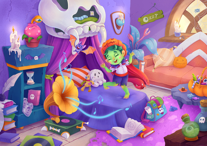 История малыша Оззи (комната)