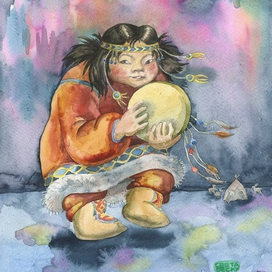 "Хайййя, хэйййя, в тундре солнышко взойди, к чукче в чум весна приди!"