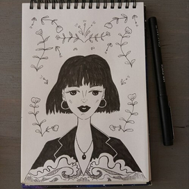 Девушка с каре