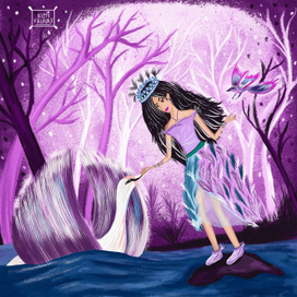 дева с птицами