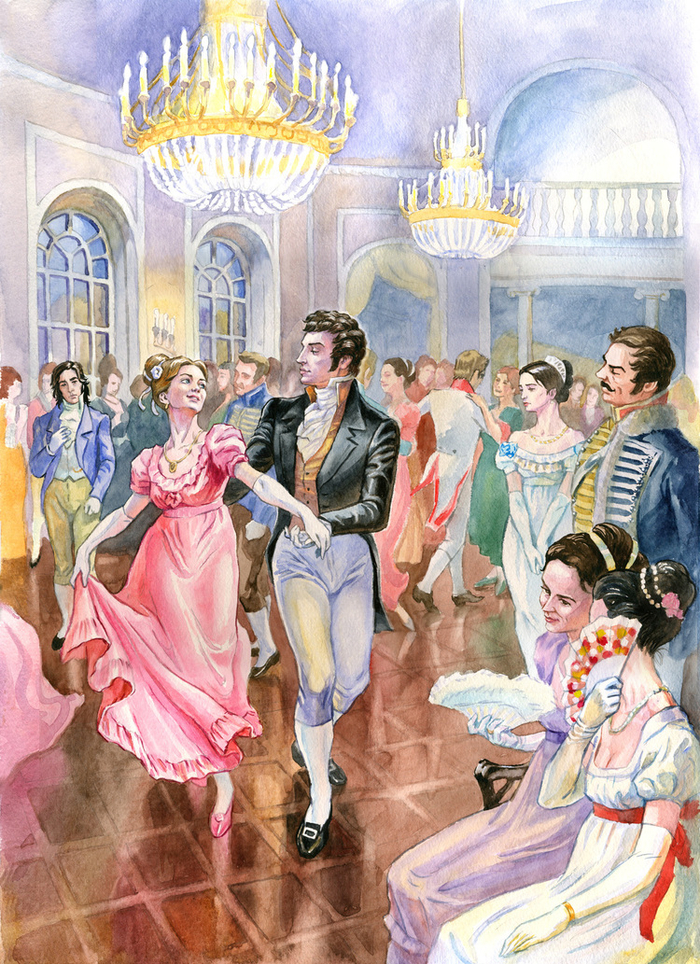 Онегин. Бал.