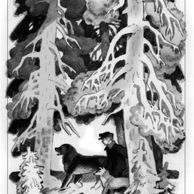 Из "Мальчик и две собаки"