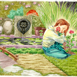 В волшебном саду