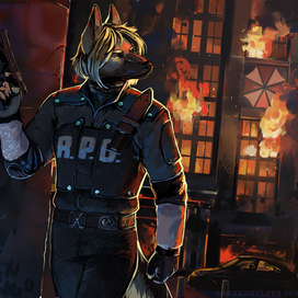 Овчар в духе Resident Evil