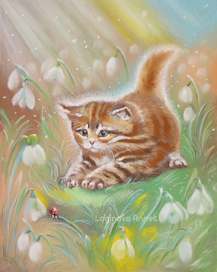 На весенней полянке