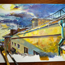 Зимнее утро в столице