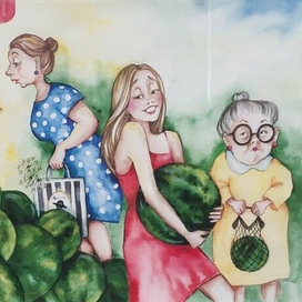 Арбузный рынок