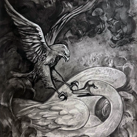 Царевна лебедь и коршун | Сказка о царе Салтане 