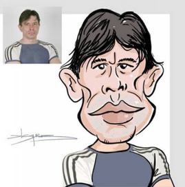 Шарж на друга