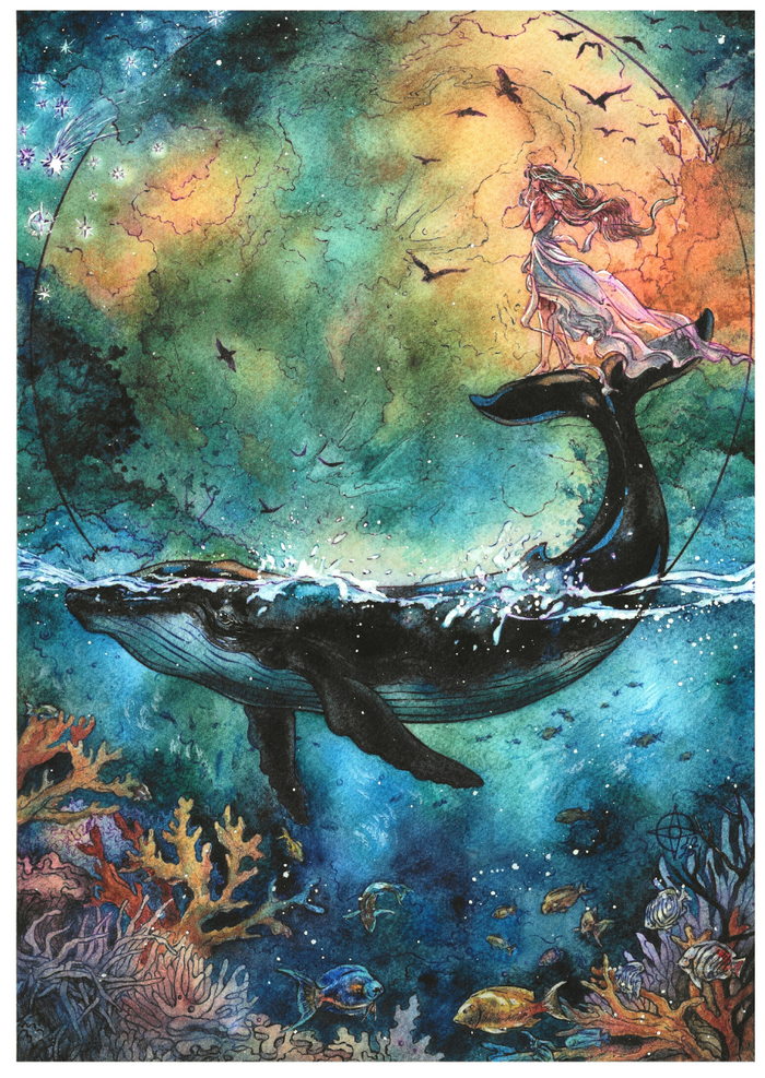 Лунный кит 🐋🌒