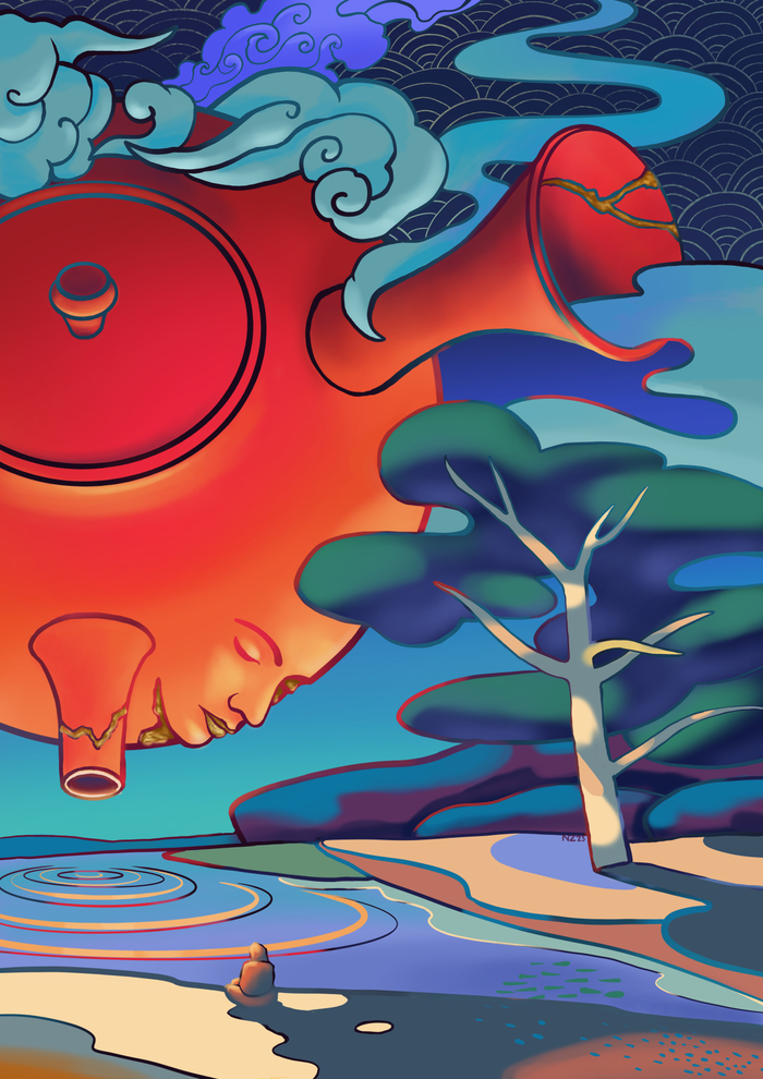 Чай, кинцуги и медитация