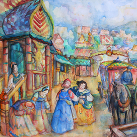 киноэскиз по произведению Бажова "Хозяйка медной горы"