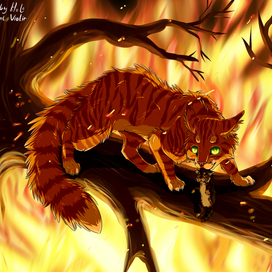 Fireheart and Bramblekit