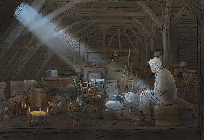 Ночь. Луна. Флоренция 1944