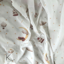 Паттерн для муслиновых пеленок