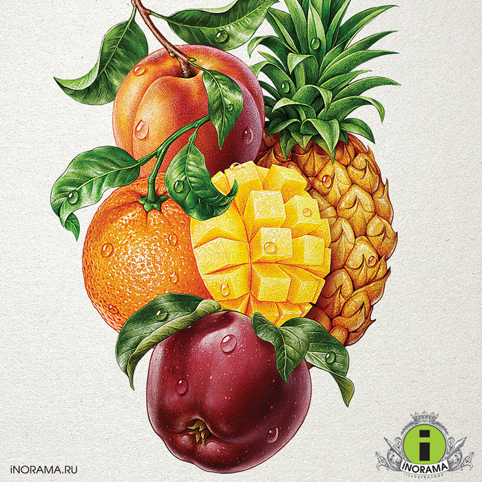 Фрукты.