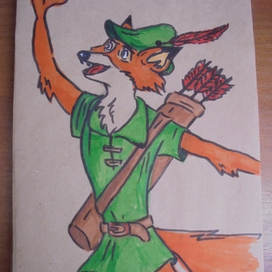 Робин Гуд. Одноименный мультфильм Дисней. 