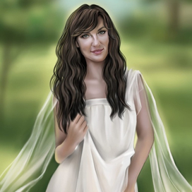 портрет девушки