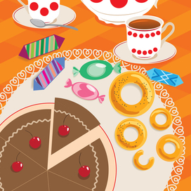 иллюстрации для детской книги про геометрические фигуры