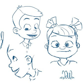 sketch faces 