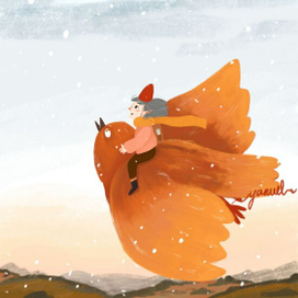 первый снег 