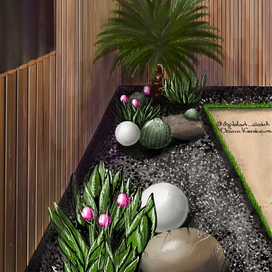 Ландшафтный скетч 