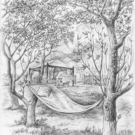 Пейзаж села Тхалаха