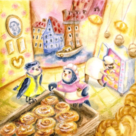 Путешествие синички Есении. Копенгаген