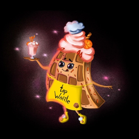 Вафелька Амелли 