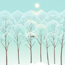 Новогодняя открытка