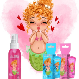 Бренд персонаж для детской косметики.