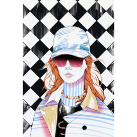 Образ с показа Coach | фэшн иллюстрация | Fashion | мода