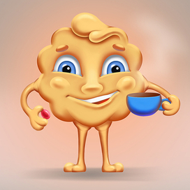 "Приятного чаепития :)"