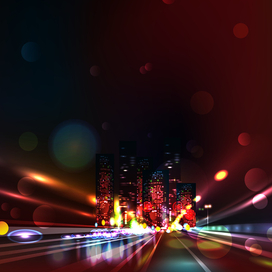 Ночная трасса