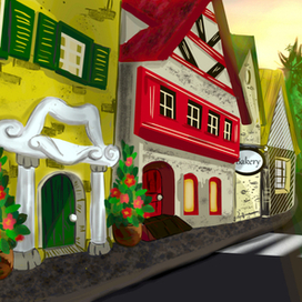 дизайн стены для кафе