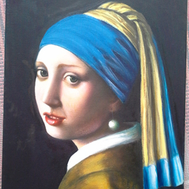 Девушка  с жемчужной сережкой