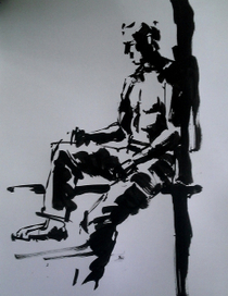 Набросок человека