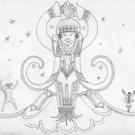 Эвенкийская сказка "Настоящая жена"