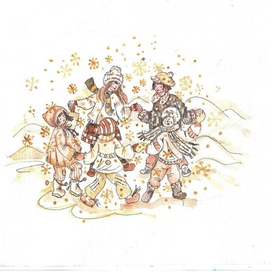 зимний   хоровод