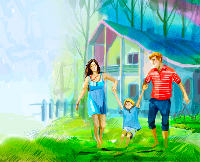 Для загородного посёлка "Луговское"