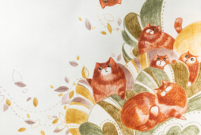 Царство рыжих котов