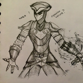 Мой клирик из DarkSouls 3