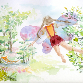 И я тоже немного бабочка