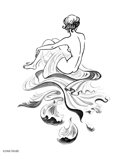 На крае жизни-лепестка