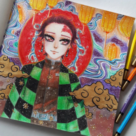 Танджиро Камадо | Фанарт по аниме