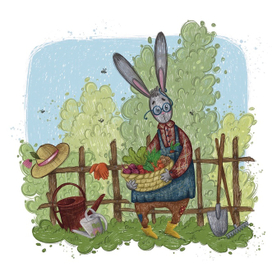 Кролик садовов