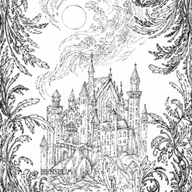 Замок в ночи