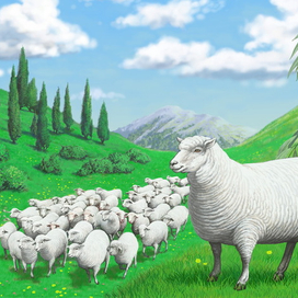 BIO-TOTAL Белоснежная  отара