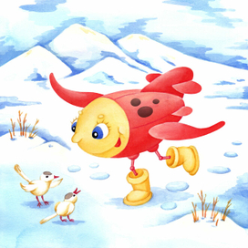 Клепа - самолет в сапожках